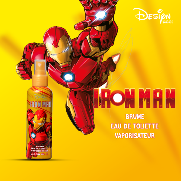 BRUME et EAU DE TOLIETTE 2 en 1 IRON MAN